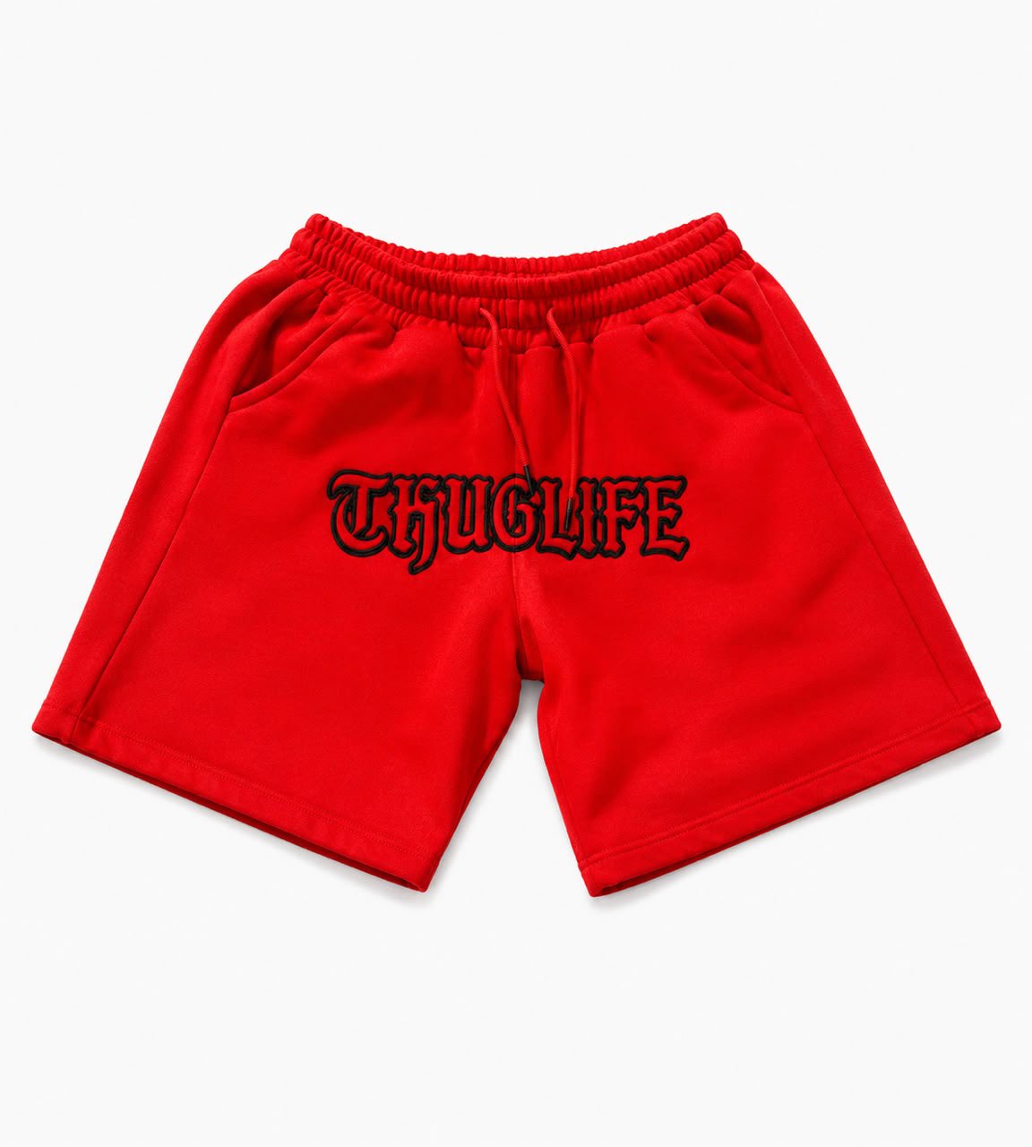 SWEAT SHORTS — RED